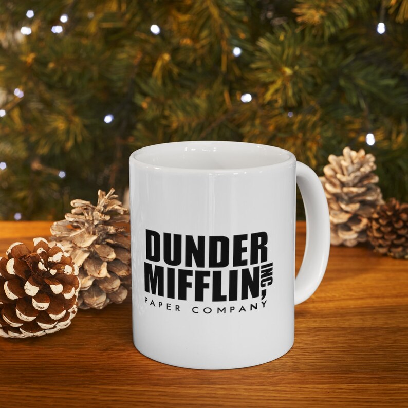 World's Best Boss Mug the Office Mug Dunder Muffin Cup Etsy