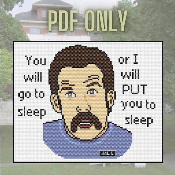 Happy Gilmore I Will Put You to Sleep Ben Stiller Cross