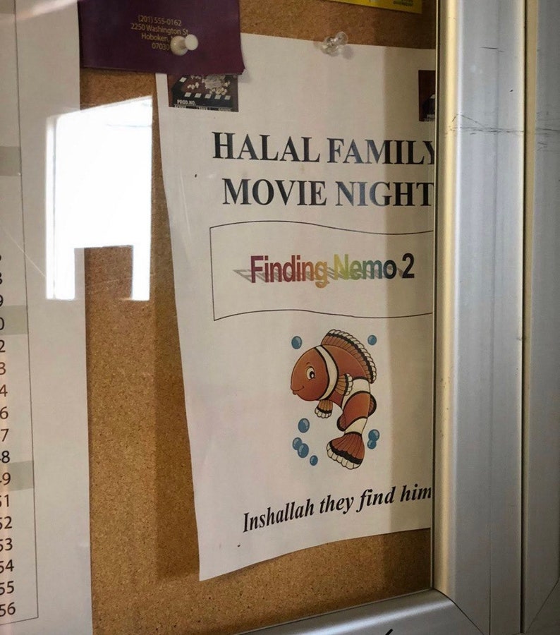 Inshallah They Find Him Halal Family Movie Night Finding Nemo Cross