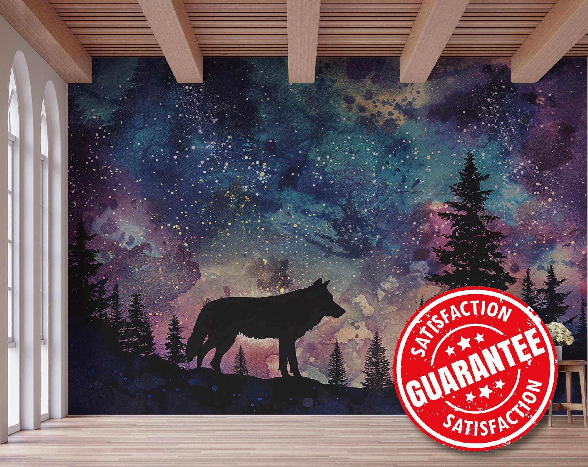 Fondo de pantalla de lobo - Etsy México, image size:2000x1588