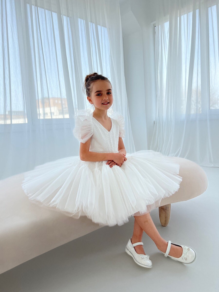LITTLE BALLERINA DRESS ホワイト Little Ballerina Dress – PAMEO POSE | 公式オンラインストア