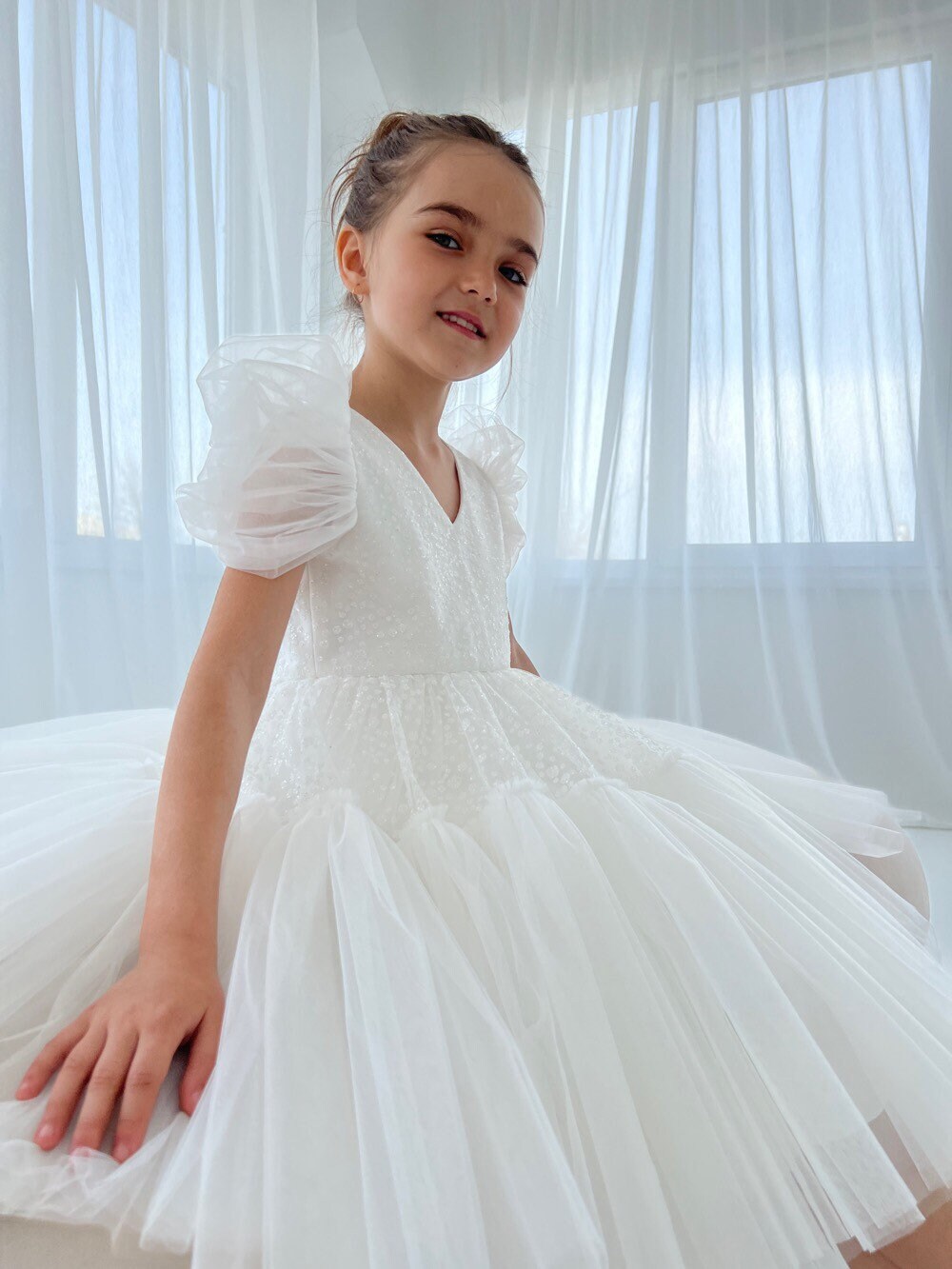 LITTLE BALLERINA DRESS ホワイト Little Ballerina Dress – PAMEO POSE | 公式オンラインストア