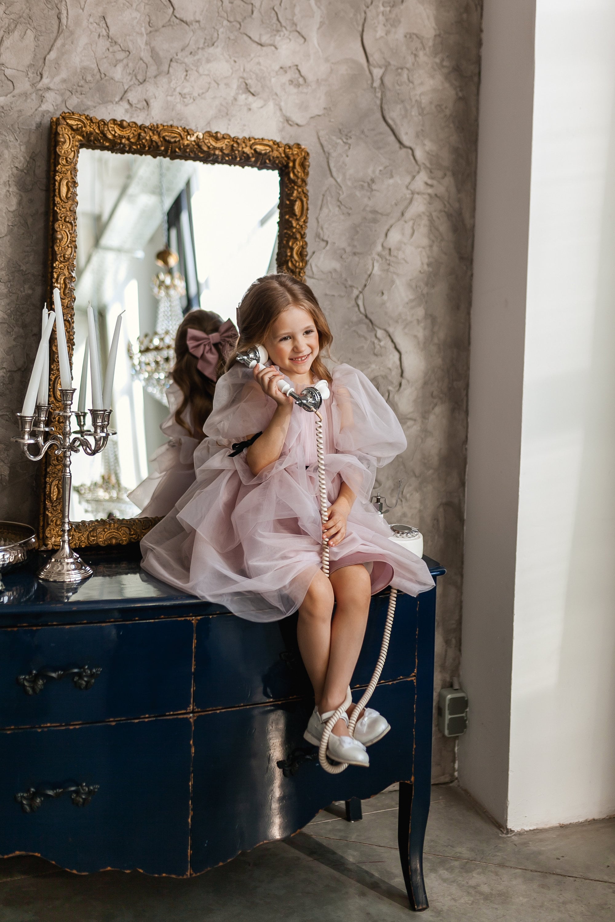 Kids puffy dresses hot sale