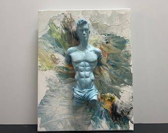 ARES 7 ARES7 Male Nude Gay Art Male Body Sculpture - Etsy Australia