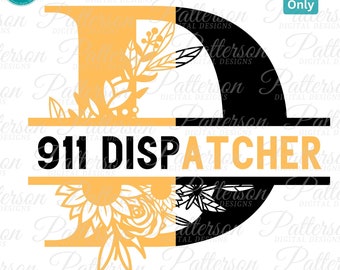Dispatcher Make-up-Tasche – Geschenk Für Notfall-Dispatcher, Wasserfest, Mit Reißverschluss
