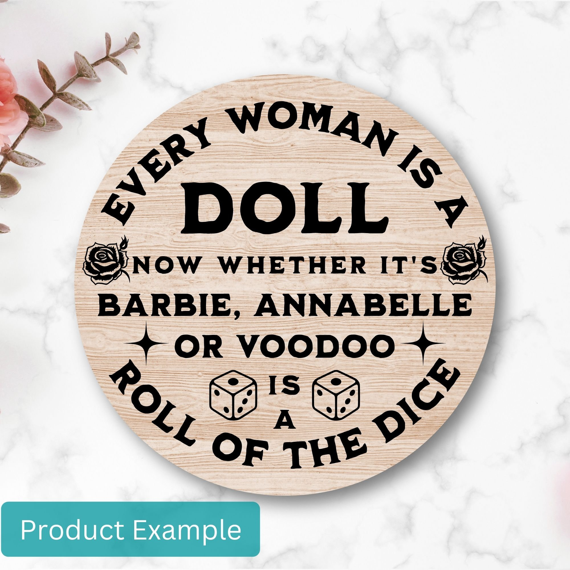 Every Woman is A Doll SVG Funny Girls Quote PNG Sarcasm SVG for Women  Silhouette Cut Files for Cricut Transparent Png Sarcastic Graphic File -  Etsy, image size:2000x2000