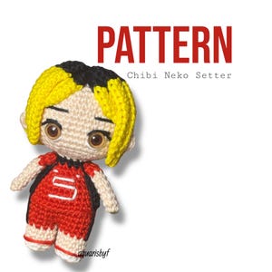 Chibi Neko Setter Crochet Pattern