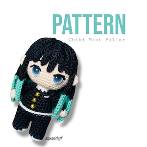 Chibi Mist Pillar Amigurumi Crochet Pattern