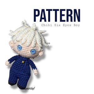 Chibi Six Eyes Boy Pattern Crochet