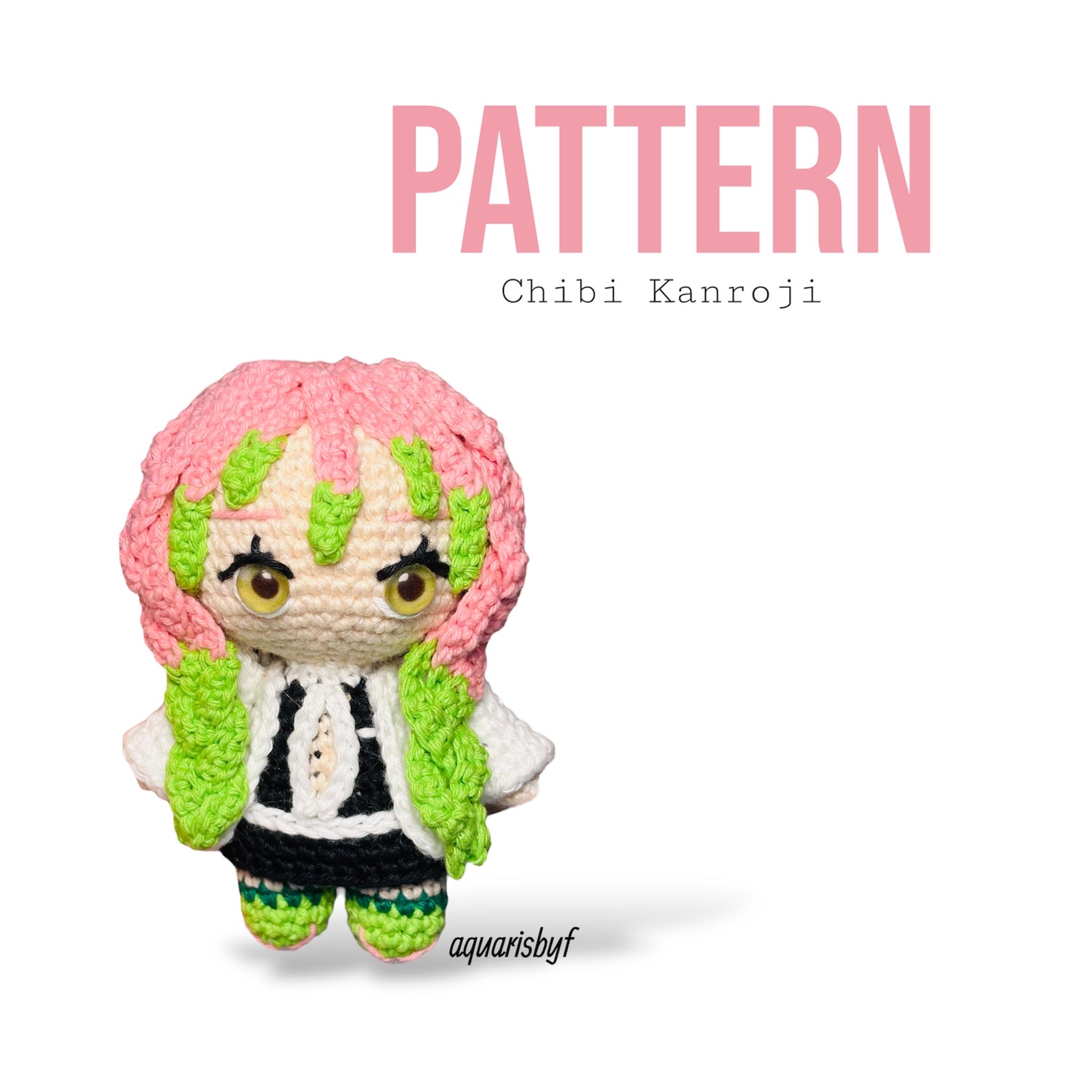 Chibi Kanroji Demon Slayer Inspired Amigurumi Pattern - Etsy