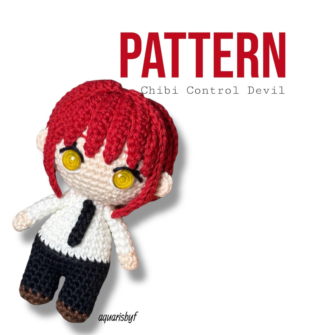 Chibi Control Devil Amigurumi Pattern - Etsy