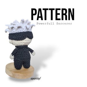Haakpatroon Chibi Powerfull Sorcerer