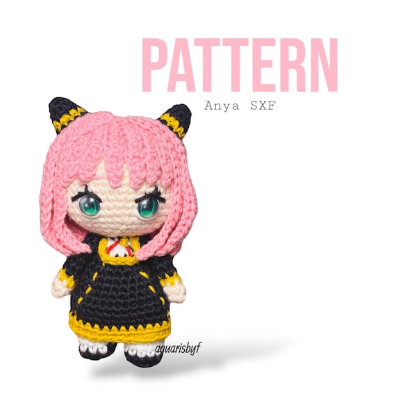 Anya SXF Inspired Crochet Pattern - Etsy