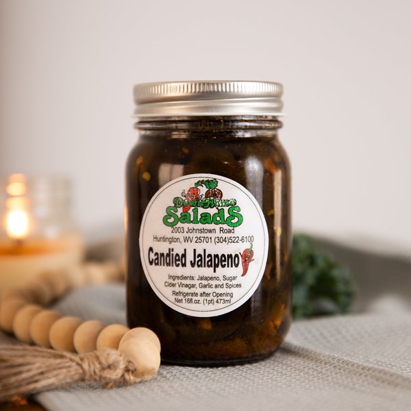 Candied jalapeno 16 oz