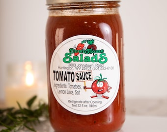 HOMEMADE tomato sauce 32 oz