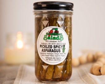 Pickled spicy asparagus 12 oz