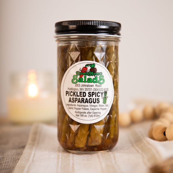 Pickled spicy asparagus 12 oz