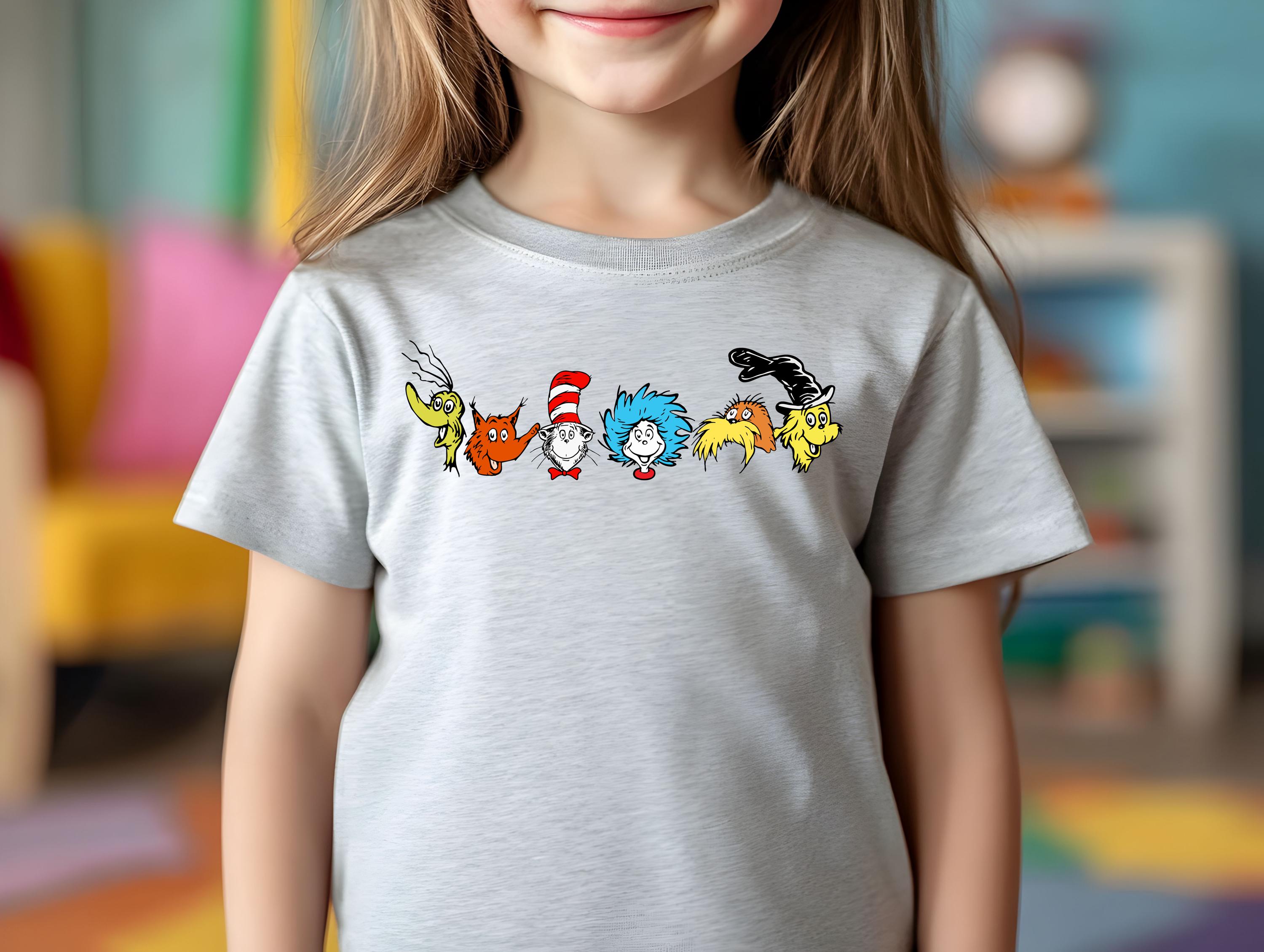 Cute Dr Seuss Tee, Dr Seuss Birthday Shirt, Dr Seuss Gift, Dr Seuss Tee ...