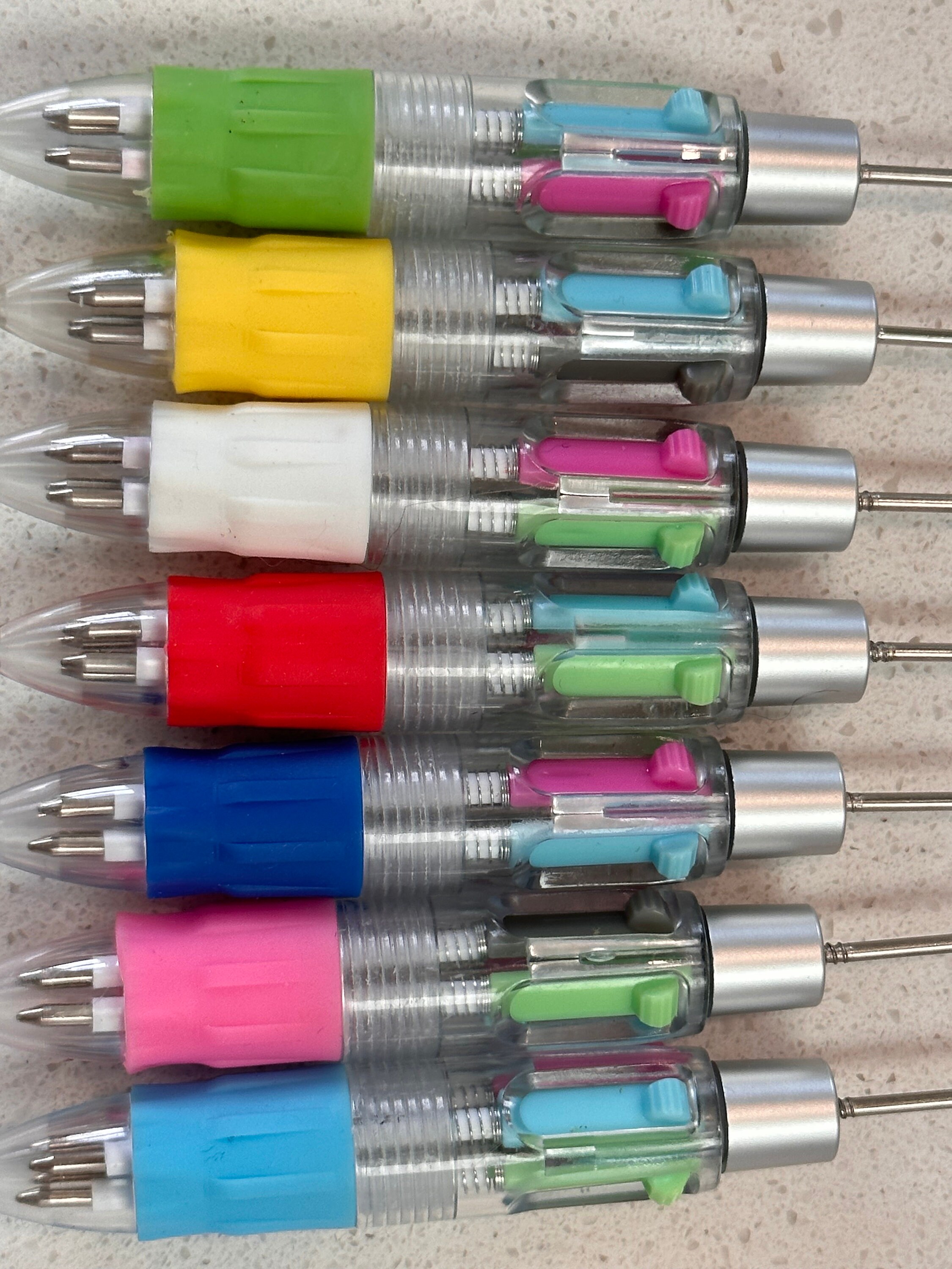 DIY Multi-colored Ink Beadable Pens: Craft Click Pen - Etsy
