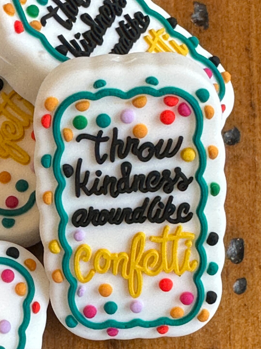 Kindness Confetti Silicone Focal Bead: Beadable Pen/keychain - (2 ...