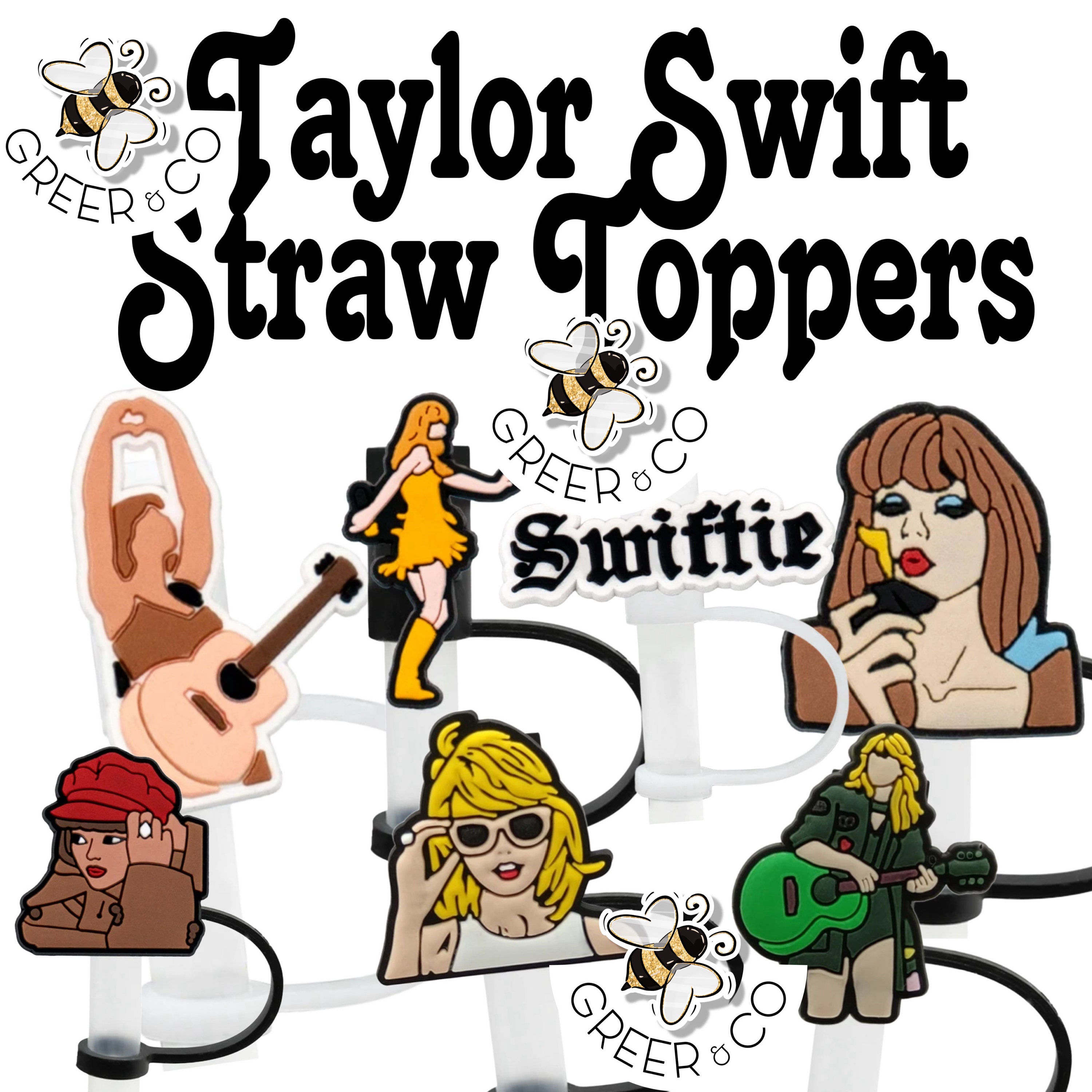 Taylor Swift Swiftie Straw Topper
