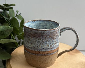 Taza de cielos azules / Taza de cerámica / Taza sencilla / Taza para uso diario / Taza de cerámica