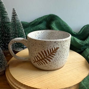 Fern Mug | Ceramic Mug | Pottery Mug |