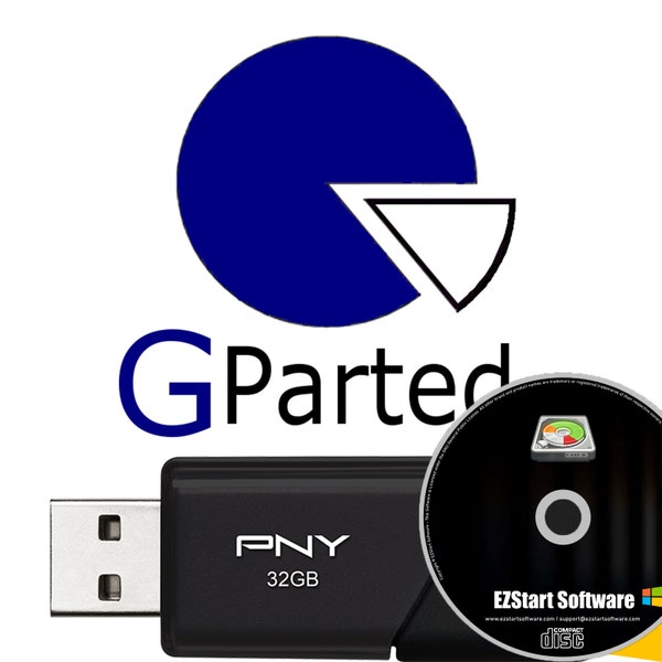 GParted Partition Editor To Graphically Manage Disk Partitions on CD/USB