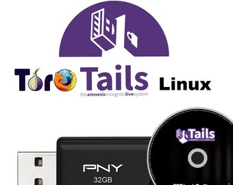 Tails Encryption & Privacy Live Operating System TOR on CD/USB