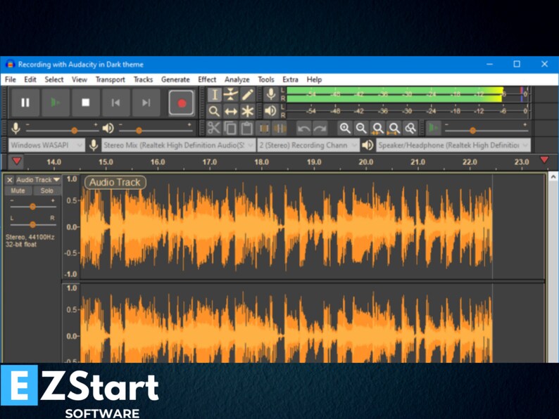 Audacity Professional Audio Music Editing & Recording Software on CD ...