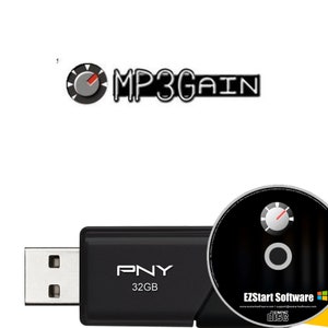 MP3Gain Audio Normalization software Tool on CD/USB
