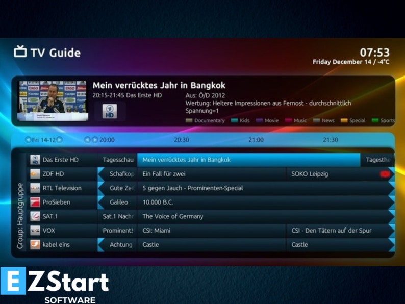 Mediaportal Media Center Software Video Music & Stream on CD/USB Etsy