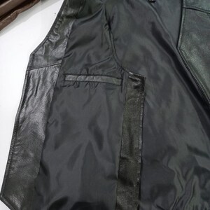 Mens Concho Leather Vest - Etsy