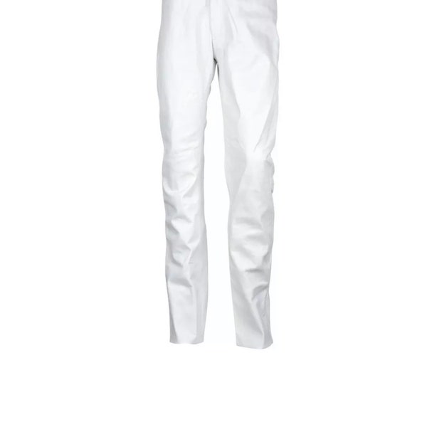 Men's Genuine Cowhide Leather Pants Jim Morrison Style Biker Handmade