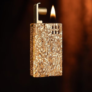 VEGA  S ENGRAVING Refillable Lighter - Special Handmade Gift Lighter