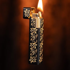 PETRA ROSE Refillable Lighter - Special Handmade Gift Lighter
