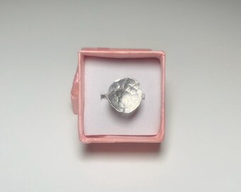 Anillos fidget de plata esterlina, anillos de ansiedad, anillos antiestrés, anillos giratorios, anillos de alivio del estrés, anillo TDAH