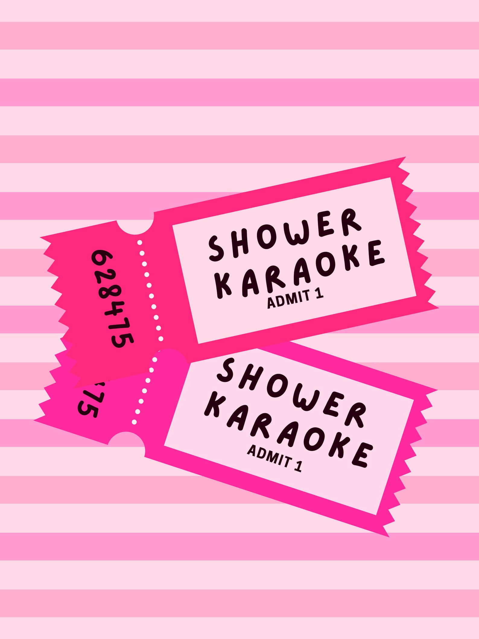 Shower Karaoke Art Print, Girly Bathroom Art Print, Funny Bathroom ...