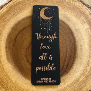 Crescent City Bookmark | Through Love | OFFICIALLY LICENSED
