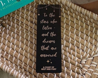 To The Stars Who Listen, ACOTAR Bookmark | OFFICIALLY LICENSED