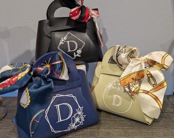gift bag, purse gift bag, cute gift bag, girl gift bag, pocketbook bag, small personalized gift bag, gift bag with initials, monogrammed bag