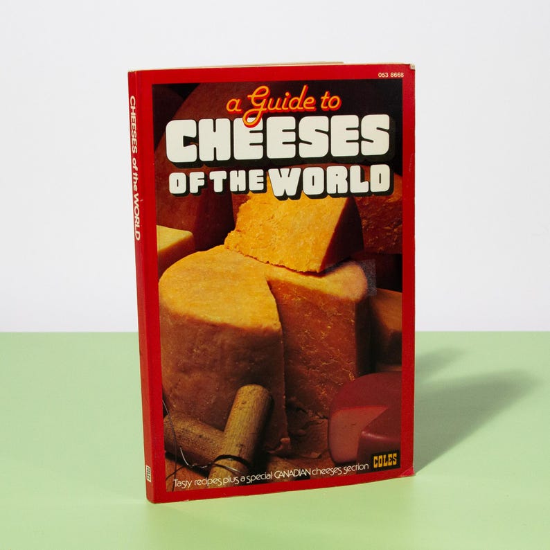 A Guide to Cheeses of the World, 1980, Vintage Book, Mid-century - Etsy