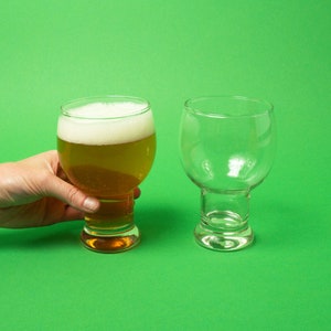 Vintage Glass Beer Goblets, 1970s
