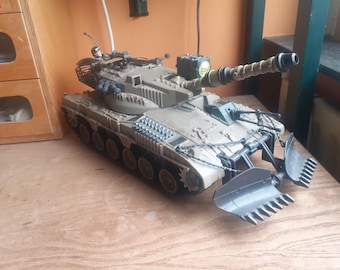 Chap Mei Soldier Force Merkava Tank Vintage Military Army Figure Rare