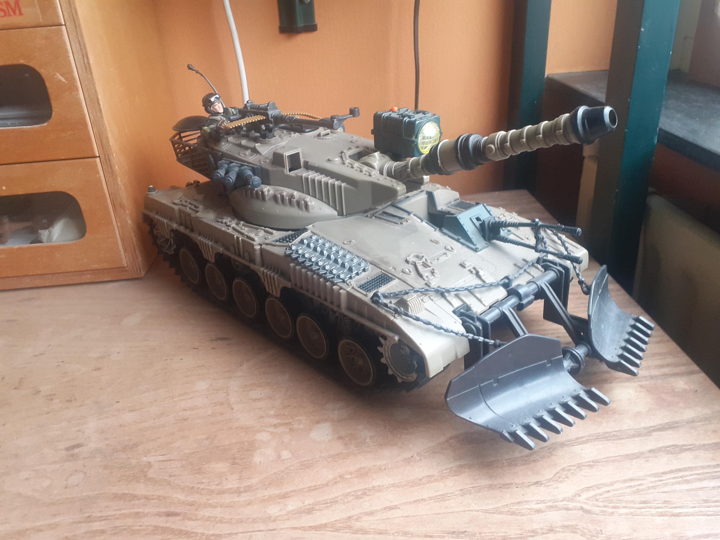Chap Mei Soldier Force Merkava Tank Vintage Military Army Figure
