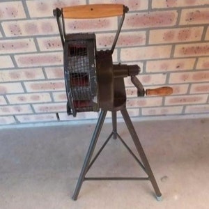 Military Army Airstrike Air Raid Siren Hand Alarm Mancave Vintage