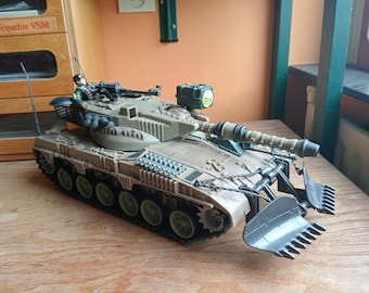 Chap Mei Soldier Force Merkava Tank Vintage Military Army Figure Rare