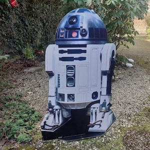 Star wars vintage r2 d2 cartón lucasfilm 2000