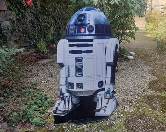 Star wars vintage r2 d2 cardboard lucasfilm 2000