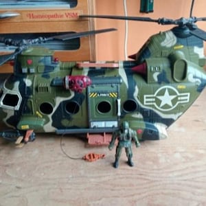 Chap Mei Soldier Force helicopter figure army military
